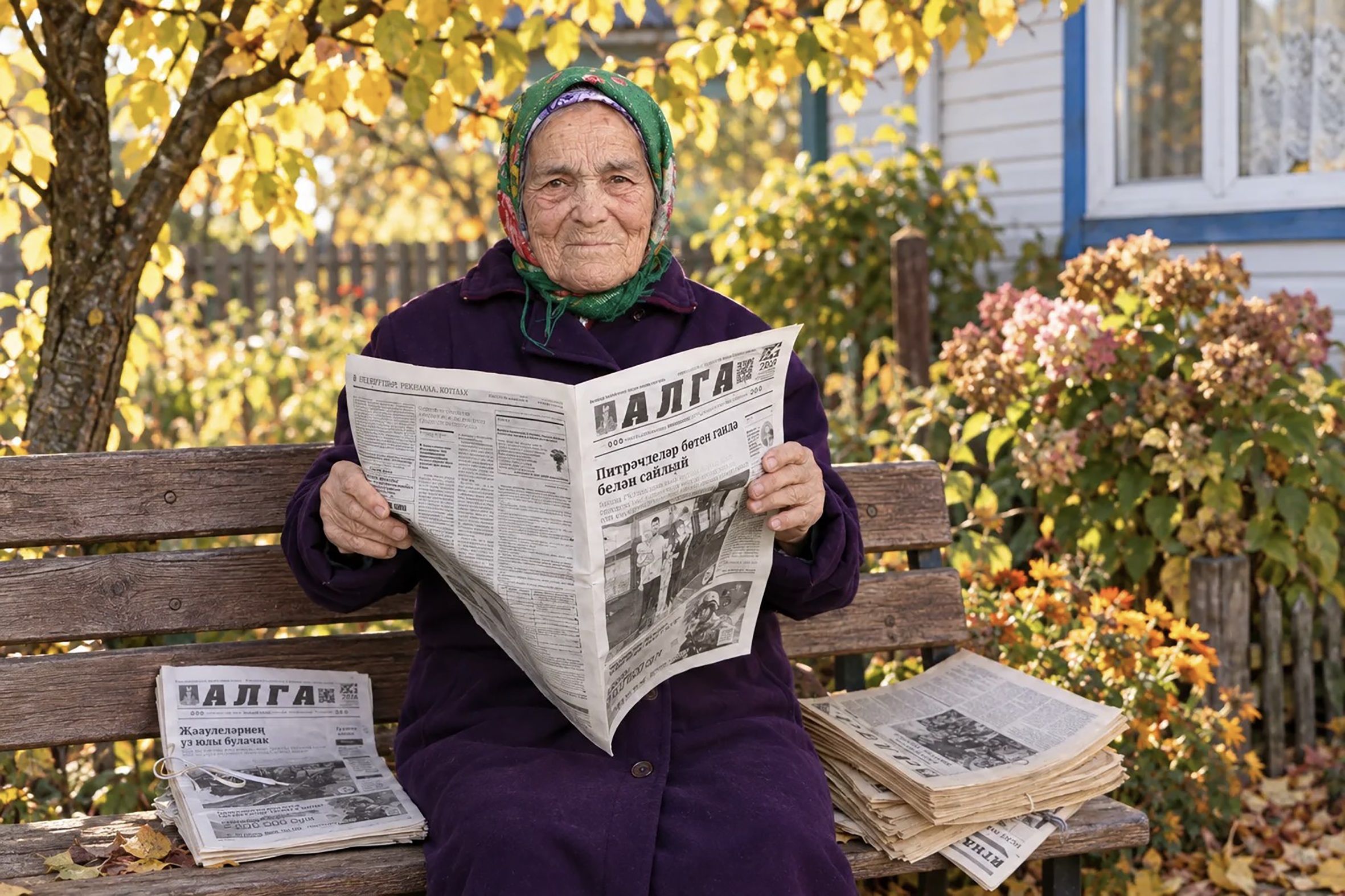 Анастасия Игнатьевна, кайчан да булса үзенең фотографиясе район газетасының беренче битендә басылыр, дип хыялланган.